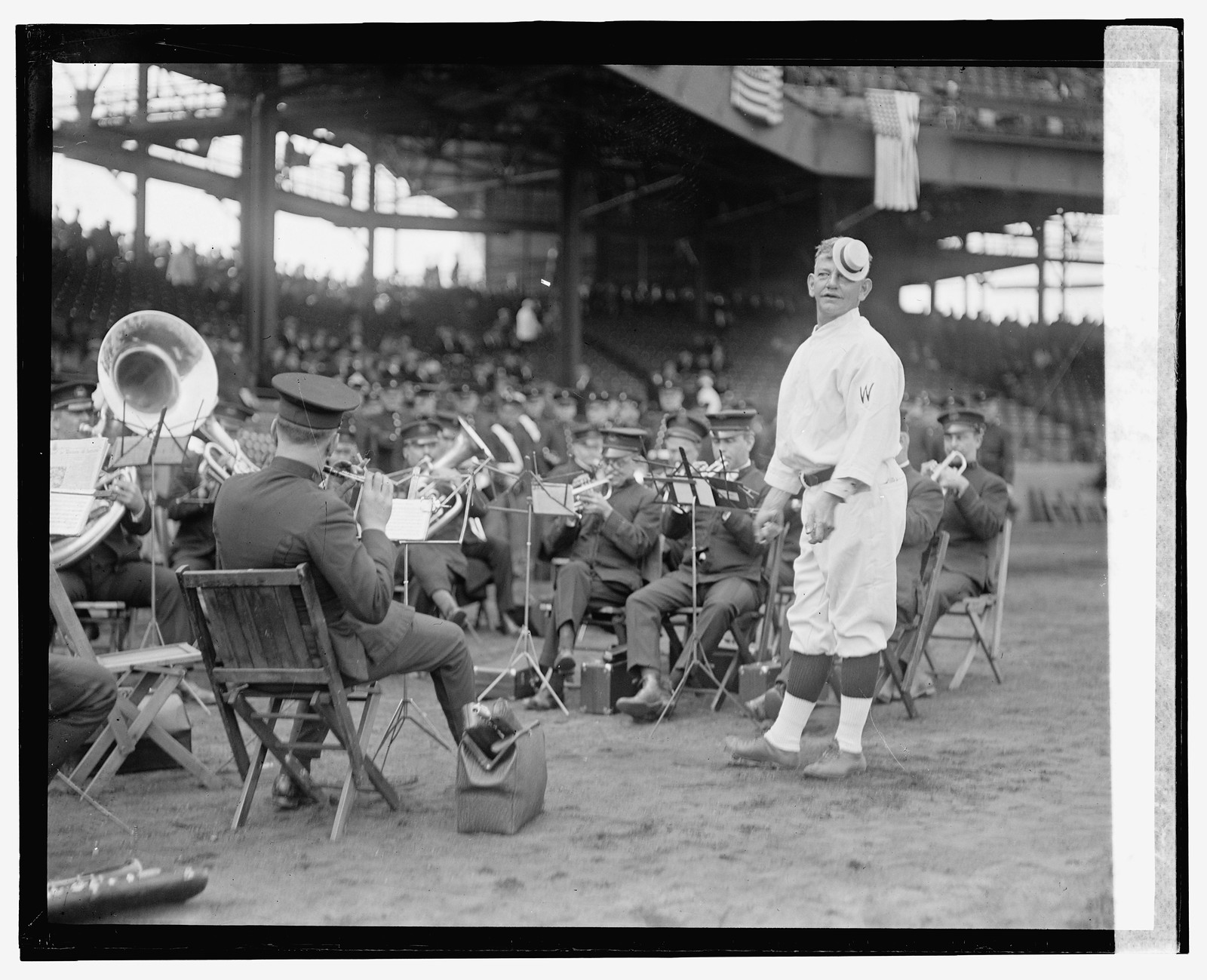 Nick Altroch, opening game, 4/15/24, [19]24 April 15. — historic photograph