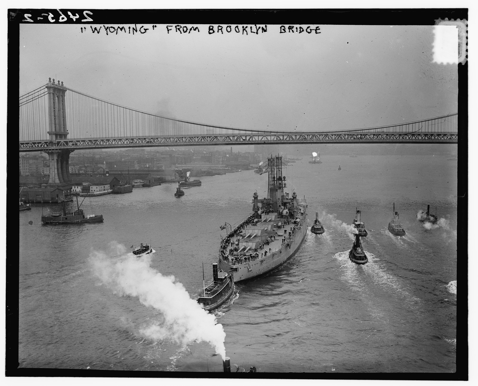 WYOMING from Brooklyn Bridge, n/a — historic photograph