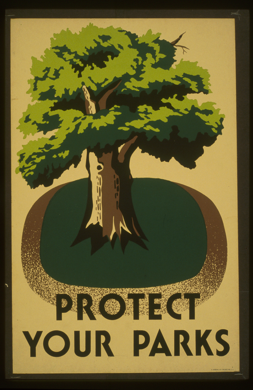 Protect your parks, 1938 — vintage poster