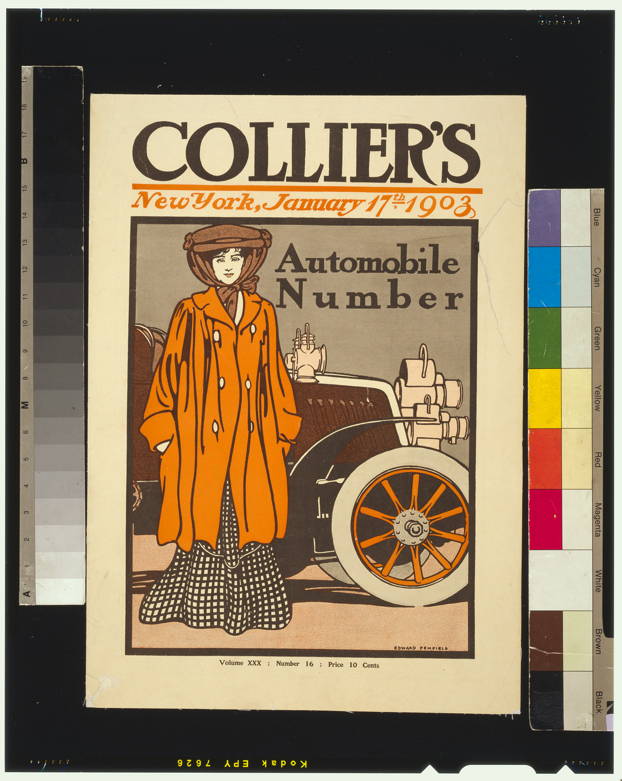 Colliers. Automobile Number / Edward Penfield., New York : P.F. Collier, Inc., 1903. — vintage poster