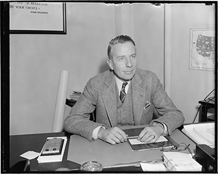 Antique Portrait - Washington DC - New Assistant WPA Administrator — historic image