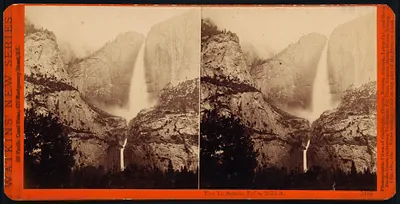 The Yosemite Falls 2634 ft.