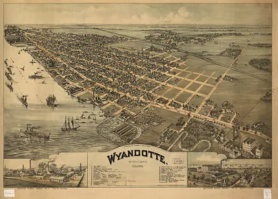 Wyandotte, Michigan, 1896