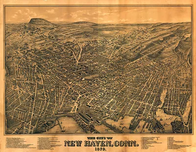 New Haven, Connecticut, 1879