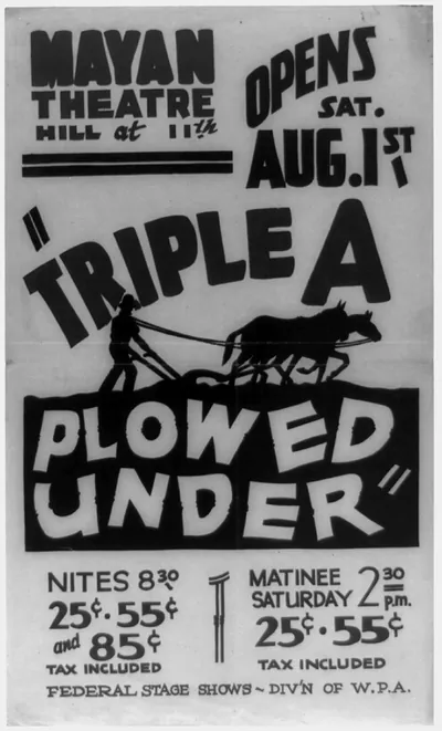 Triple a plowed under