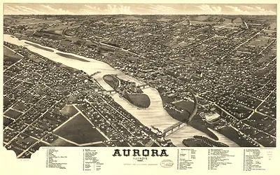 Aurora, Illinois, 1882