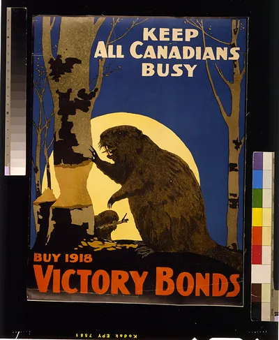 Keep all Canadians busy. Buy 1918 Victory Bonds