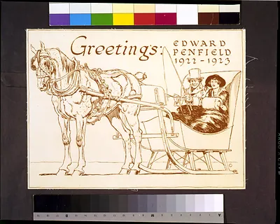 Greetings: Edward Penfield 1922-1923