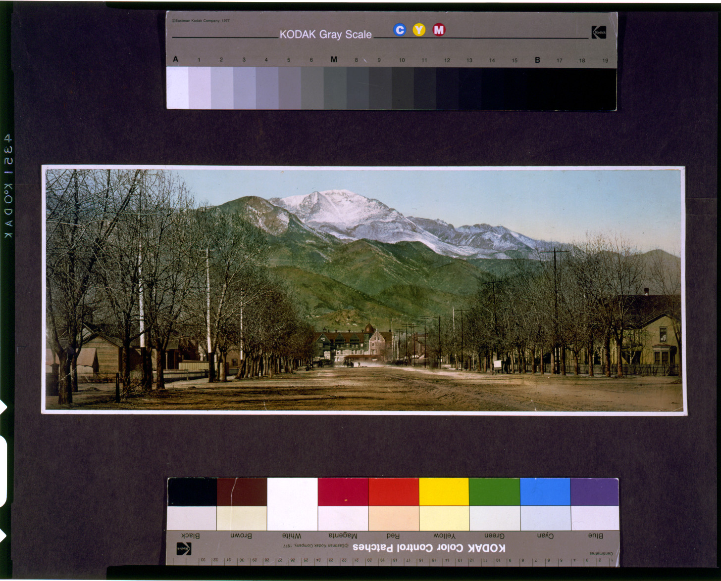 Pike's Peak Avenue, Colorado Springs, Colorado, c1898. — historic print