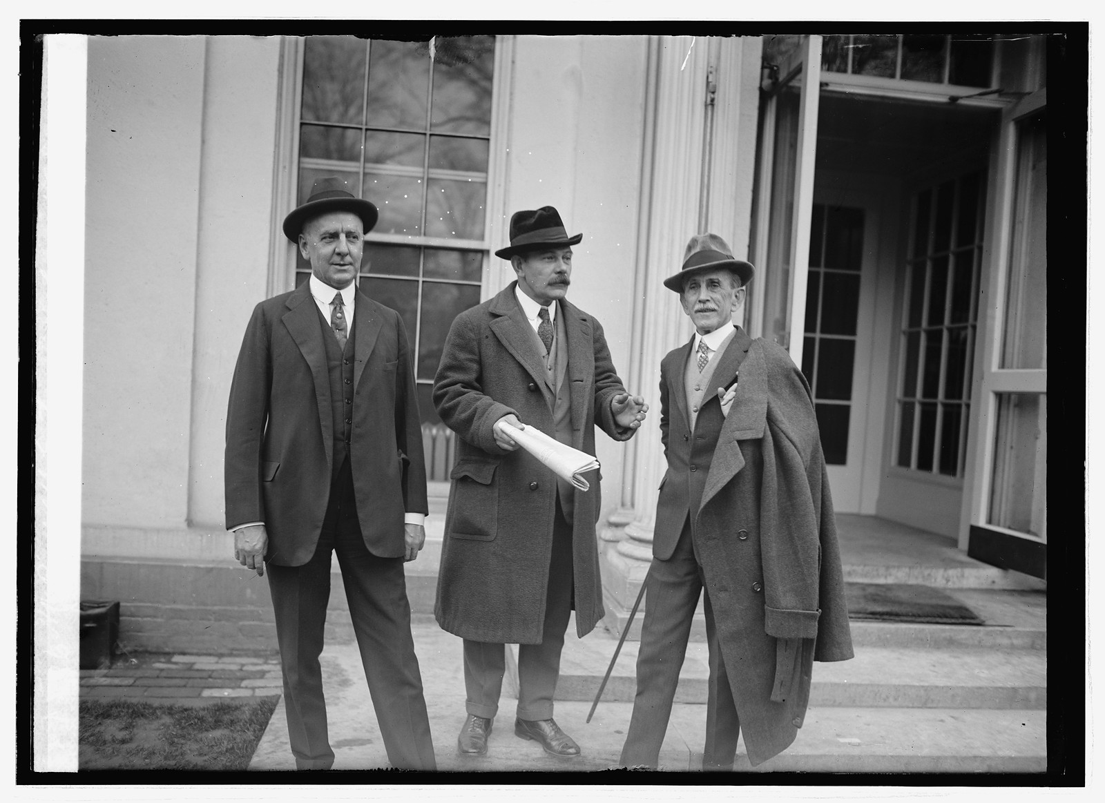 H.N. Randolph, Guszon Bolglum, H.S. Edwards, 11/22/23, [19]23 November 22. — historic photograph