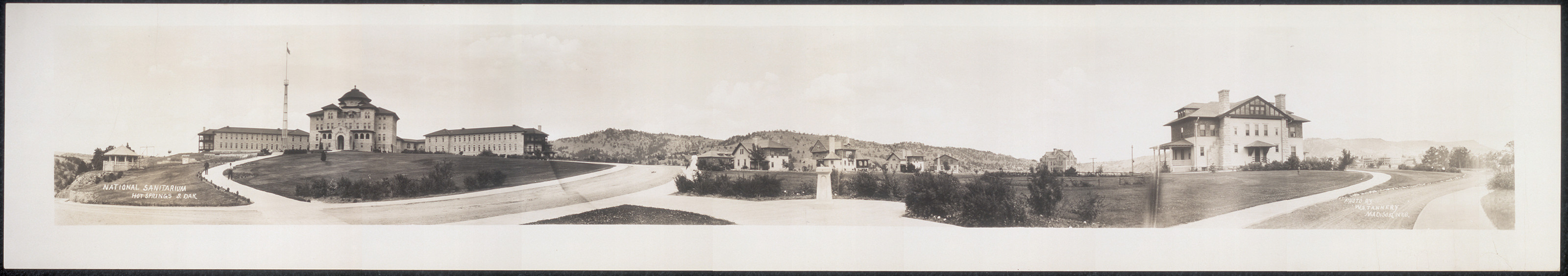 National Sanitarium, Hot Springs, South Dakota, 1912, 1912 — historic image