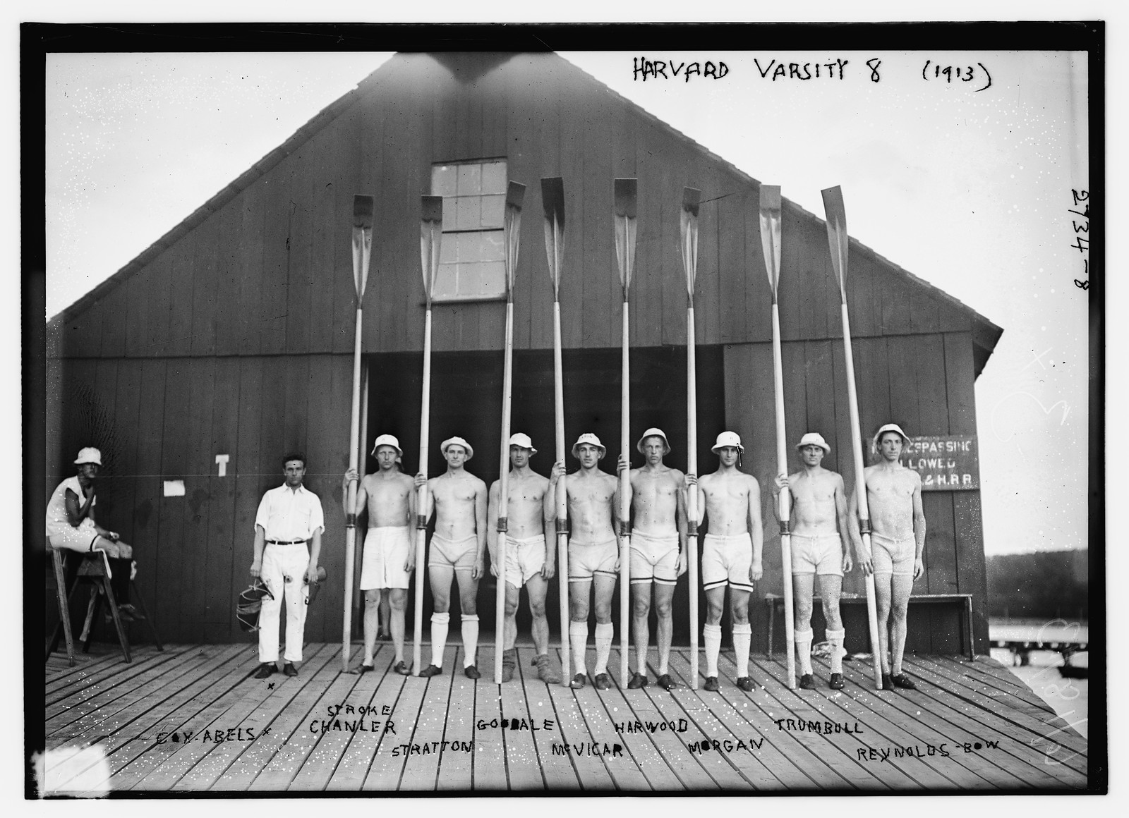 Harvard Varsity 8, n/a — historic photograph