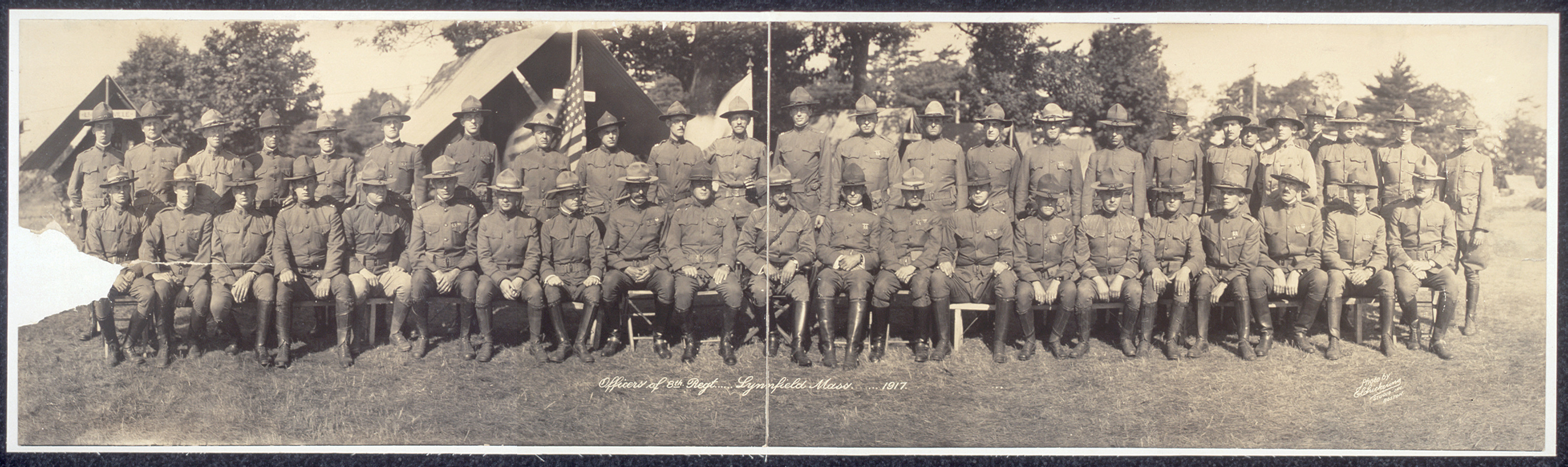 Lynnfield 8th Reg, Massachusetts, 1918, 1918 — historic image