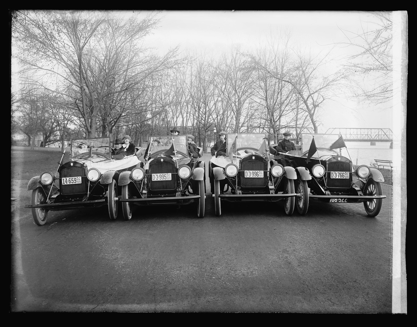Lanza Motor Co., Greenwich Village Girls, [ca. 1920] — historic photograph
