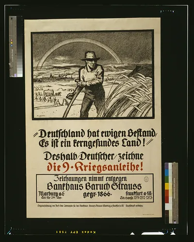 Die 9. Kriegsanleihe! / Otto Ubbelohde.