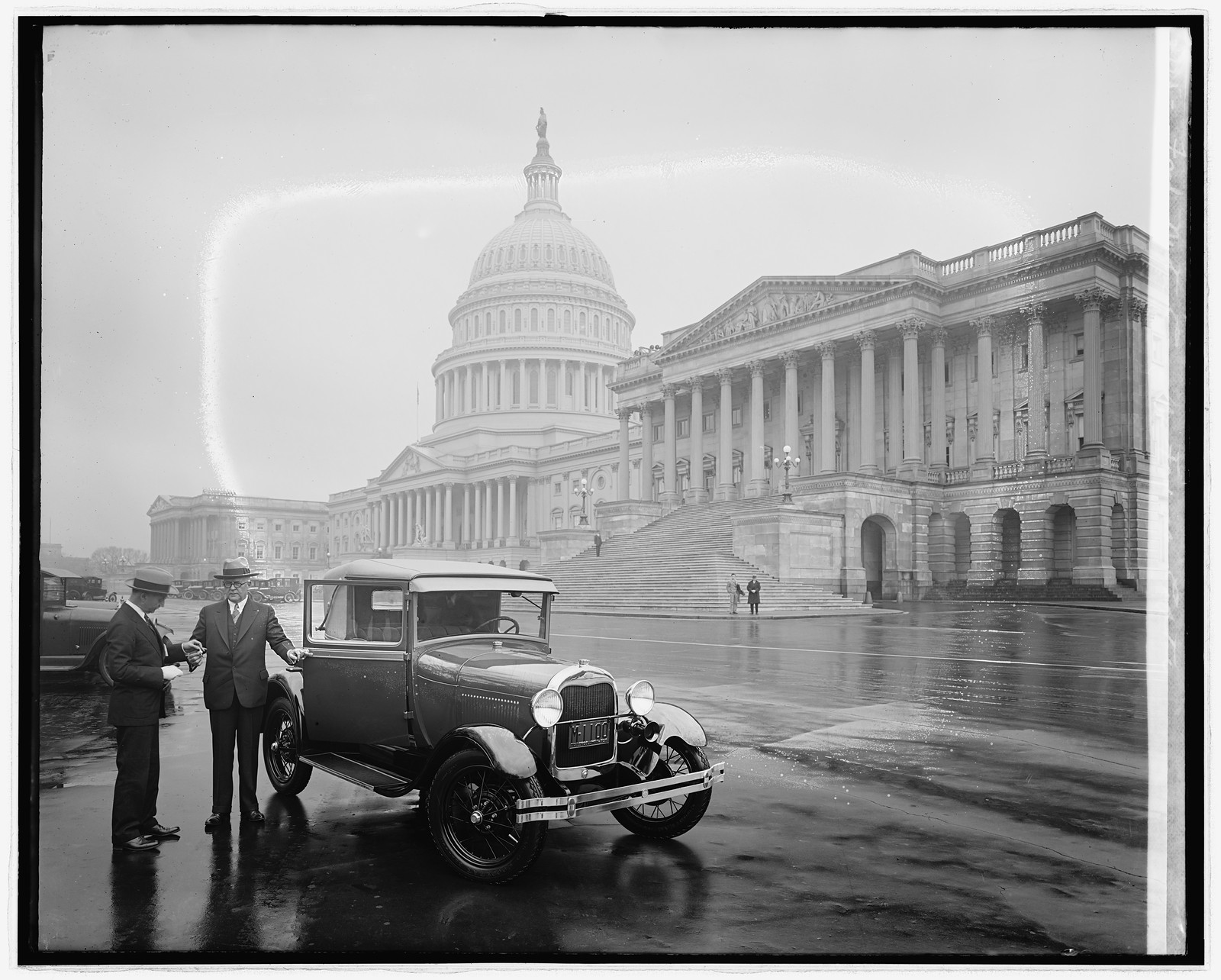 Ford Motor Co. new Ford at Capitol, [Washington, D.C.], [between 1918 and 1928] — historic photograph