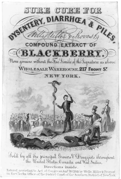 Wells, Miller, and Provost's Compound Extract of Blackberry