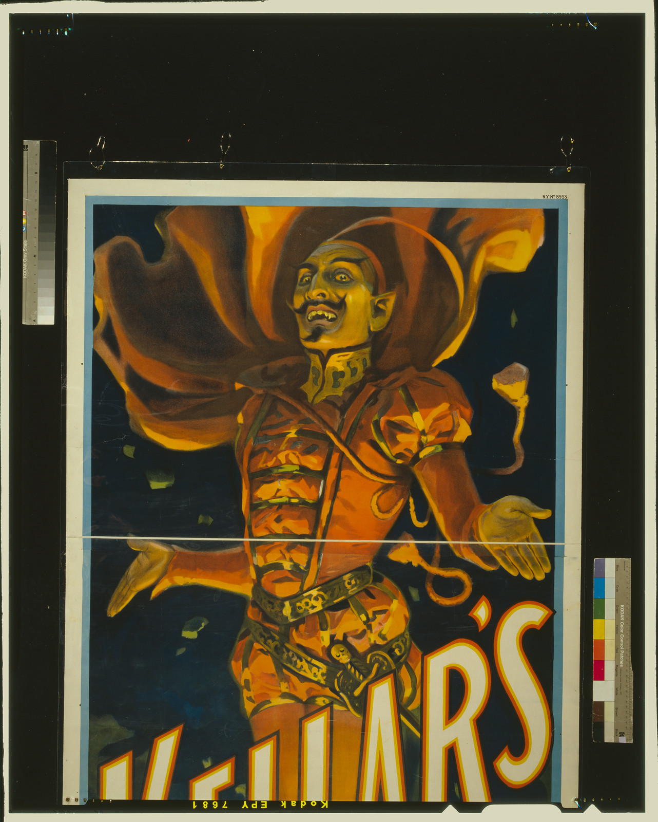 Kellar's wonders, Cincinnati ; New York : Strobridge Litho. Co., c1900. — vintage poster