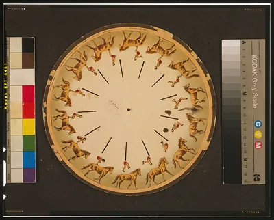 The zoopraxiscope - a horse back somersault