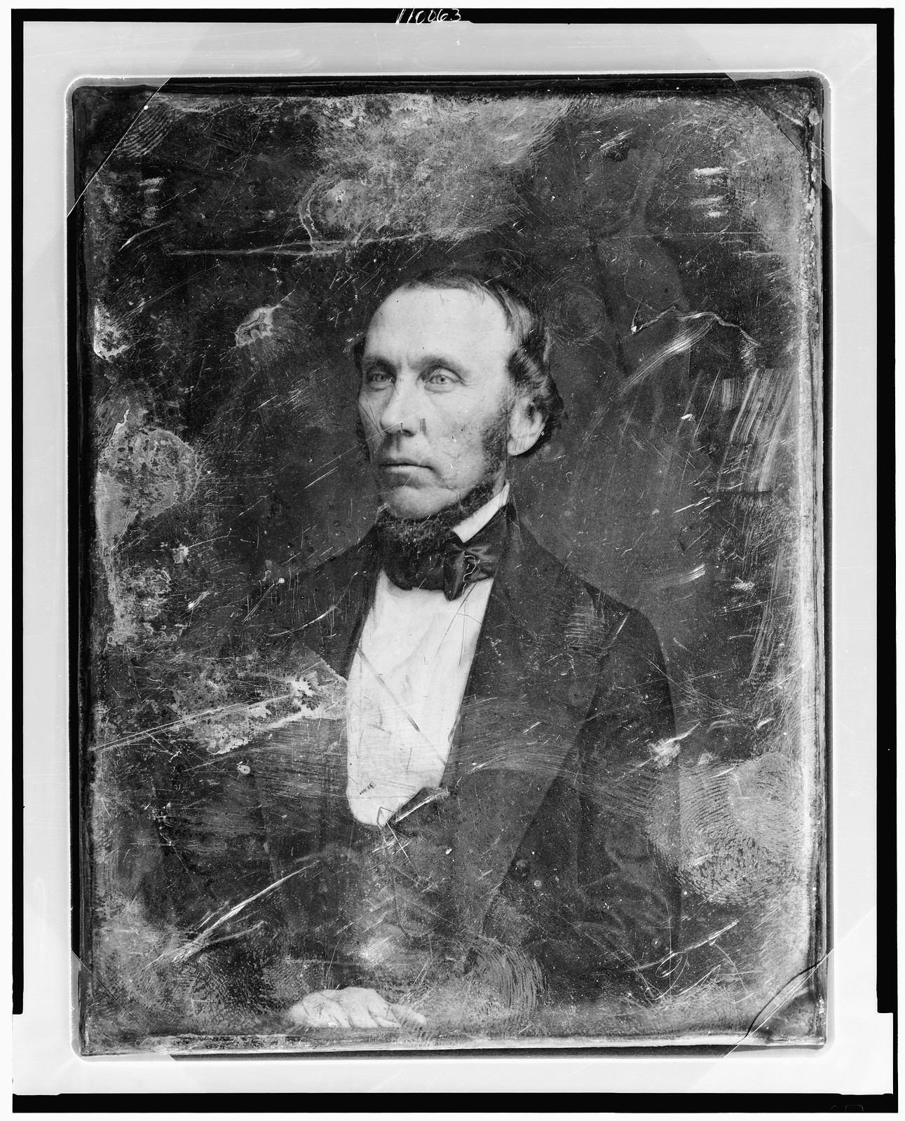 [Solomon Weathersbee Downs, half-length portrait, three-quarters to the left], [between 1844 and 1849] — historic photograph
