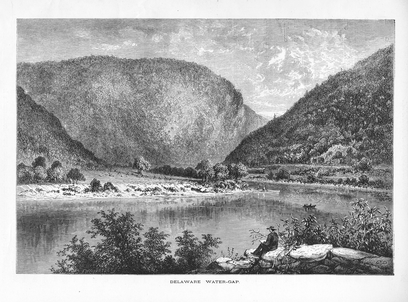 Delaware Water-Gap — historic image
