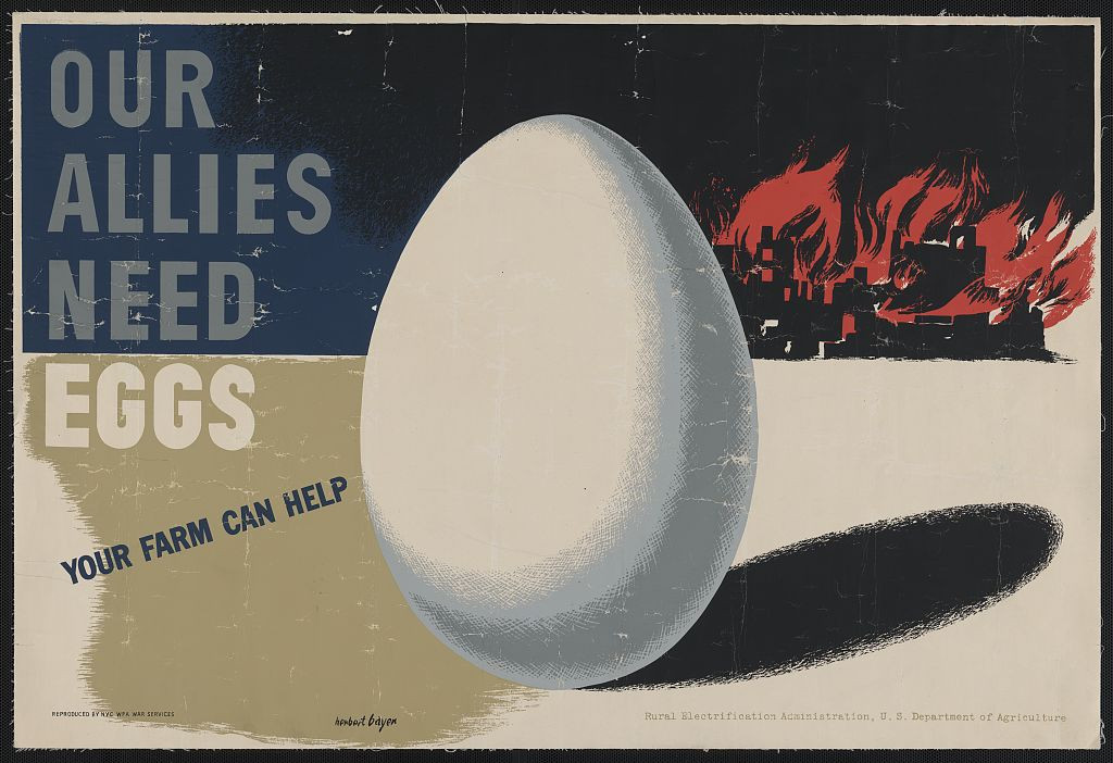 Our Allies Need Eggs, Your Farm Can Help — historic image