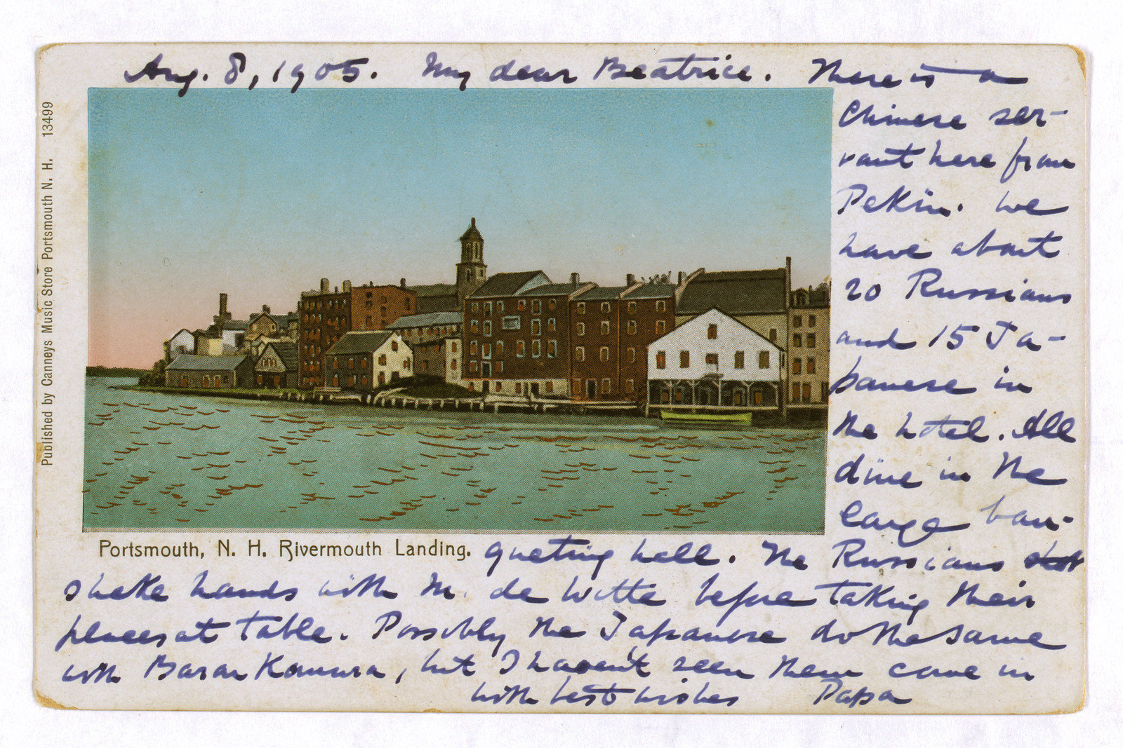 Portsmouth NHRivermouth Landing — historic image