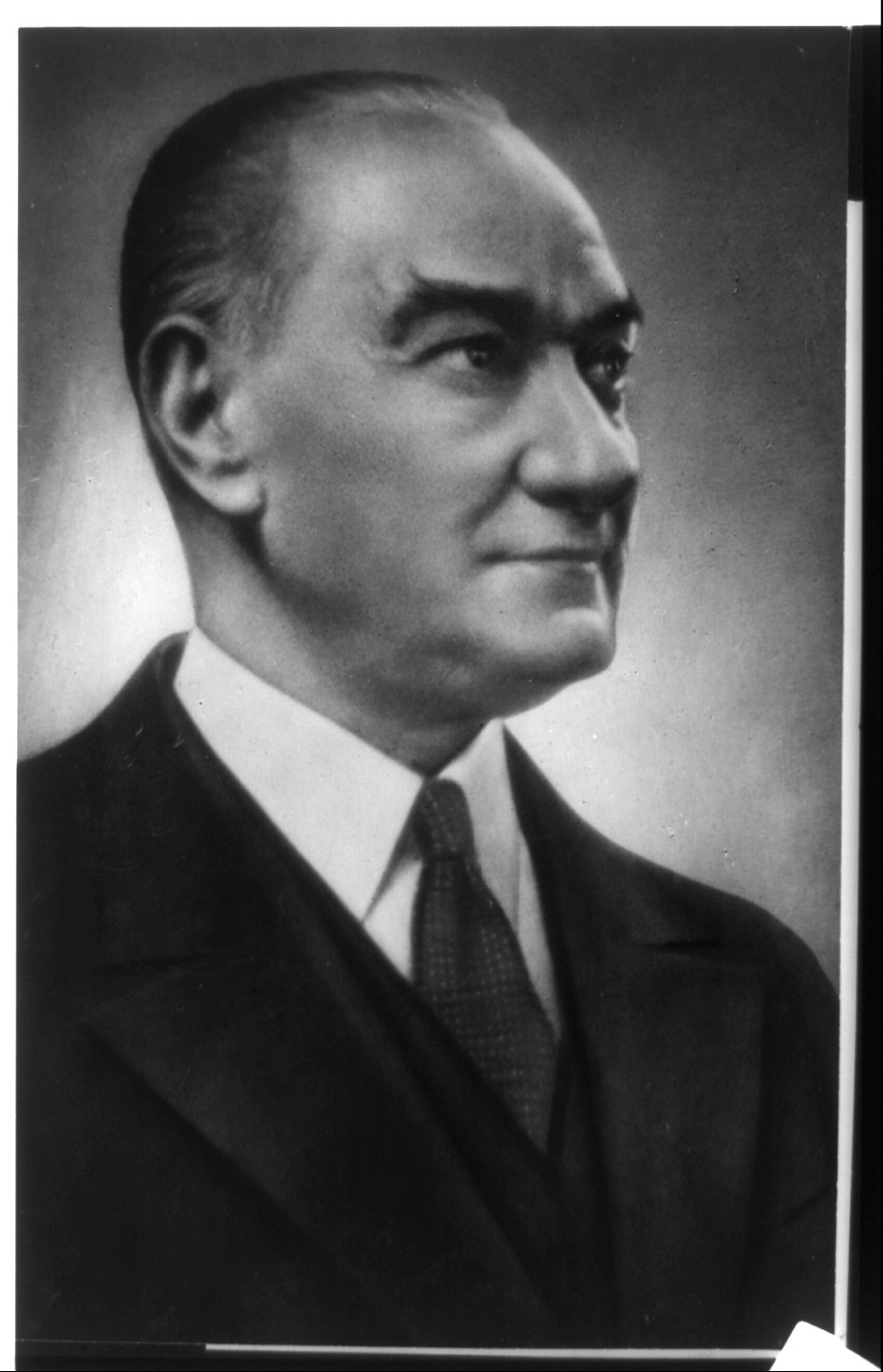 Atatürk, [no date recorded on caption card] — historic photograph