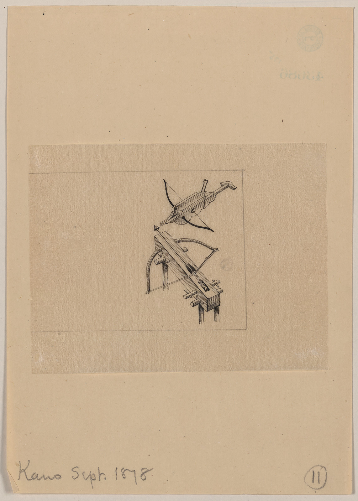 [Japanese drawing], 1750 — historic drawing