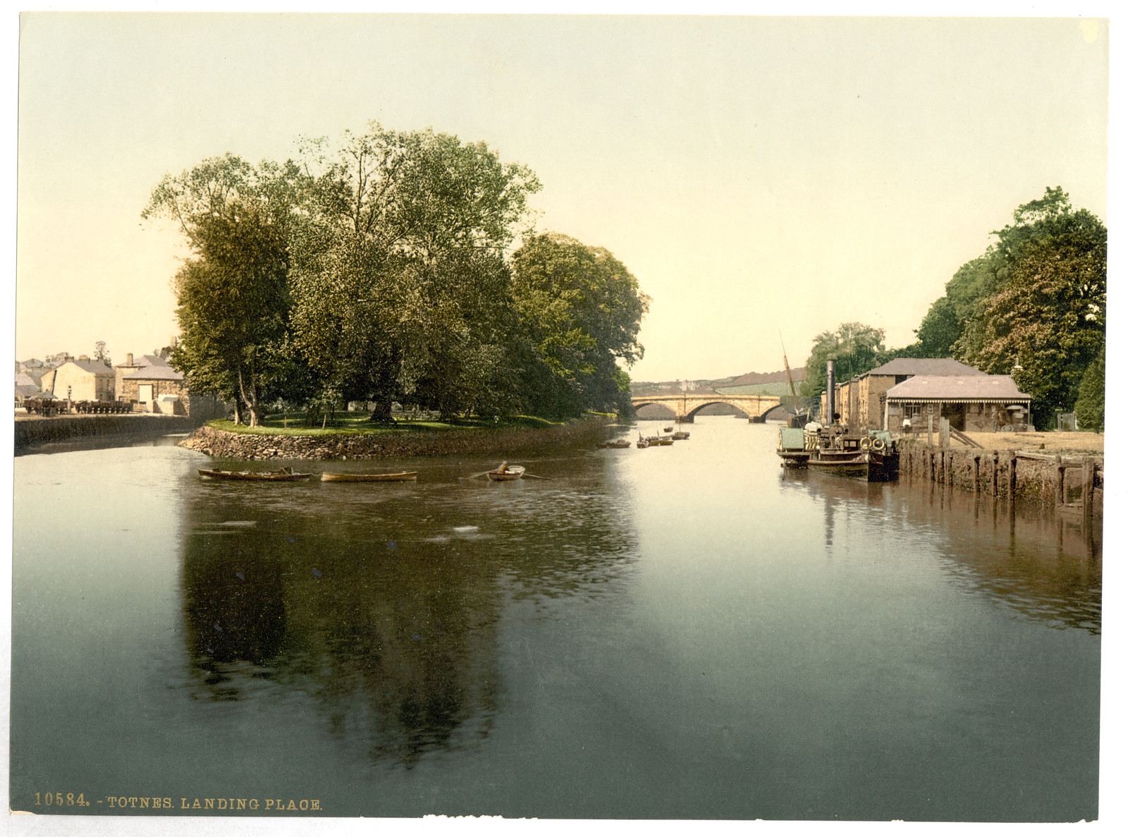 Landing place Totnes England, [between ca. 1890 and ca. 1900]. — historic print