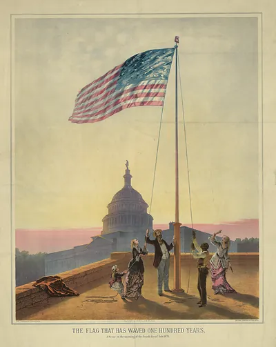The Flag That Has Waved One Hundred Years