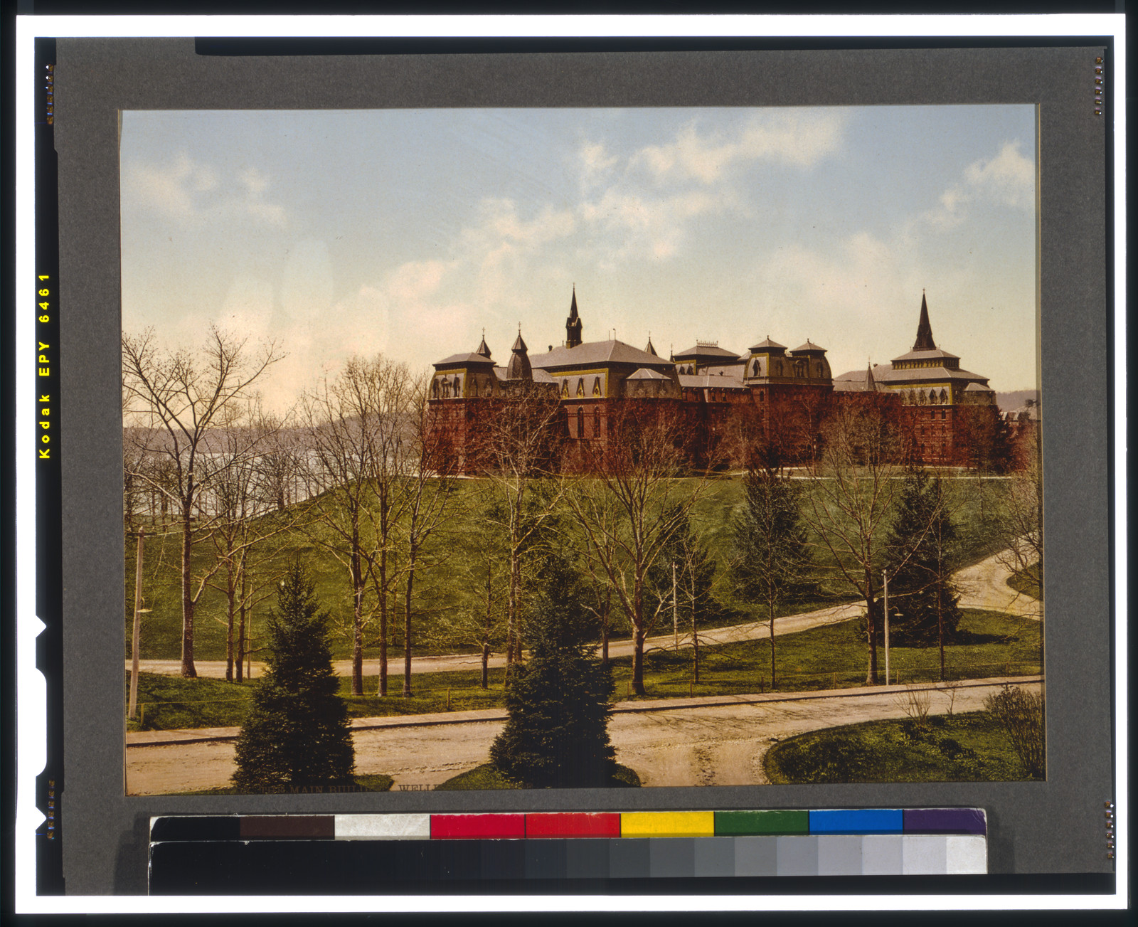 The Main building, Wellesley College, c1901. — historic print
