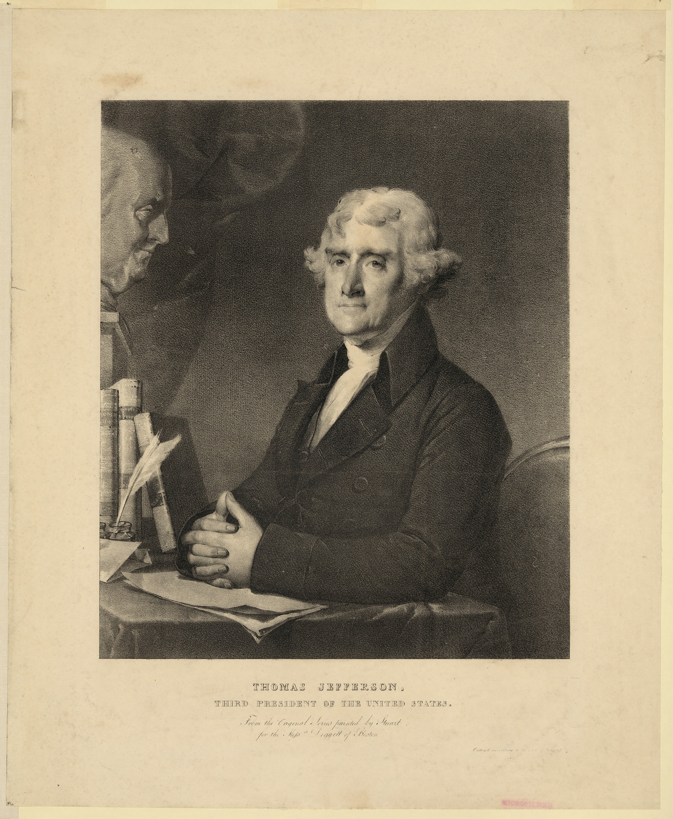 Thomas Jefferson, Third President of the United States — historic image