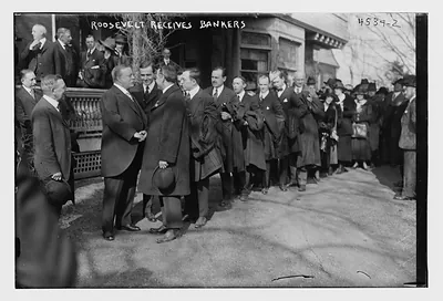 Roosevelt Receives Bankers