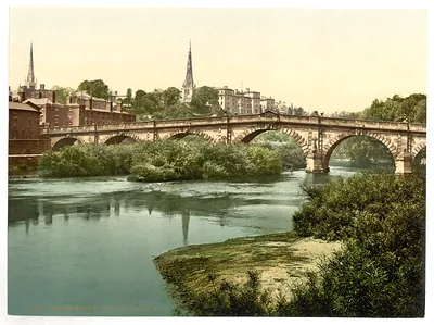 English Bridge Shrewsbury England
