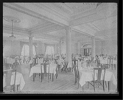 [Dining room, Hotel Vermont, Burlington, Vt.]