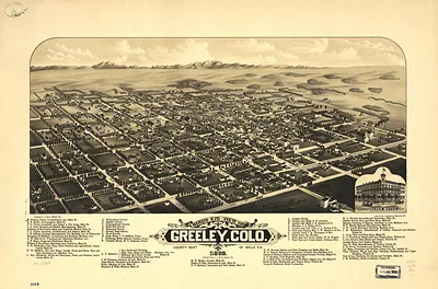 Greely, Colorado, 1882