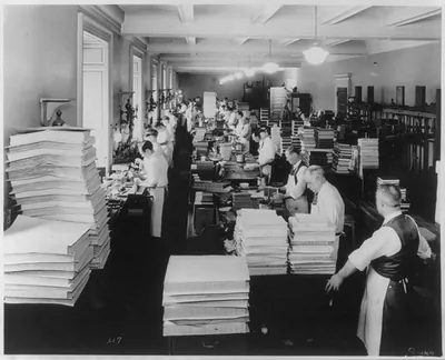 [U.S. Government bookbinding activities, Mar. 1936]