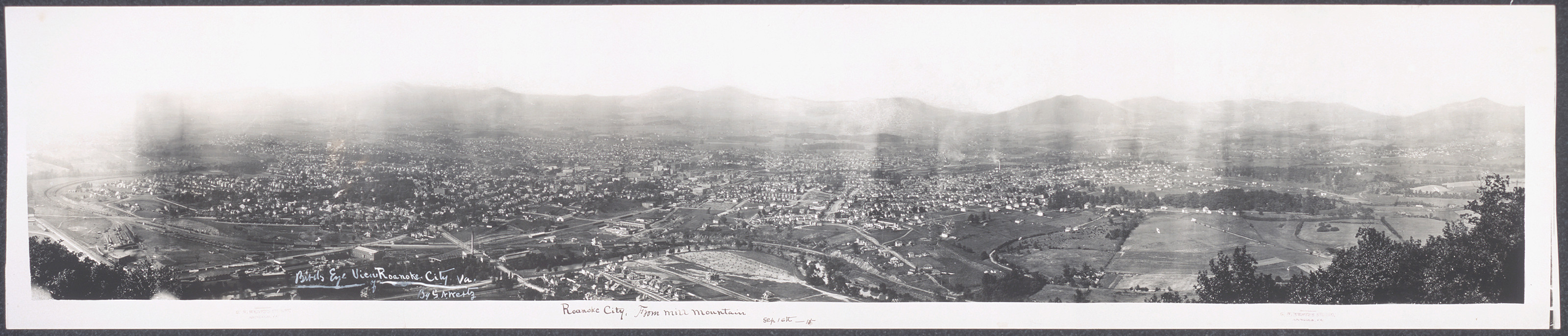 Roanoke City, Virginia, 1915, 1915 — historic image