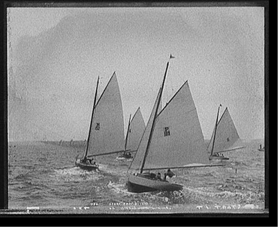 Start, Larchmont, 1899 Sept. 4. — historic photograph