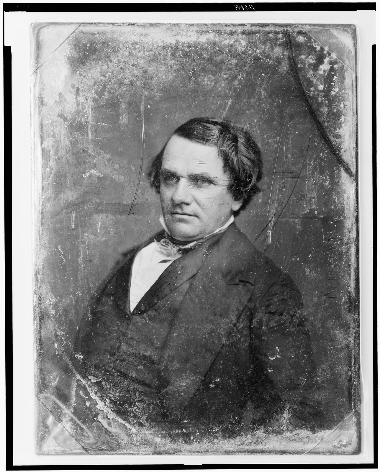 [Stephen Arnold Douglas, head-and-shoulders portrait, slightly to left], [between 1844 and 1860] — historic photograph