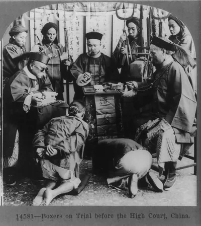 Boxers on trial before the High Court, China