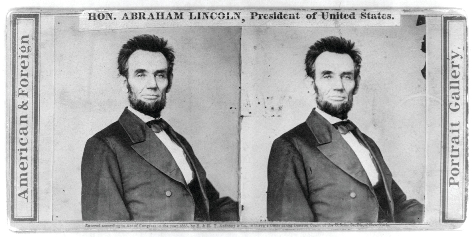 Hon. Abraham Lincoln, President of the United States, c. February 1865 — historic photograph