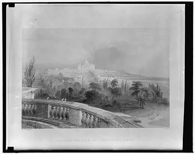 Washington, from the President's House