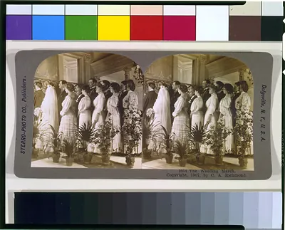 The wedding march