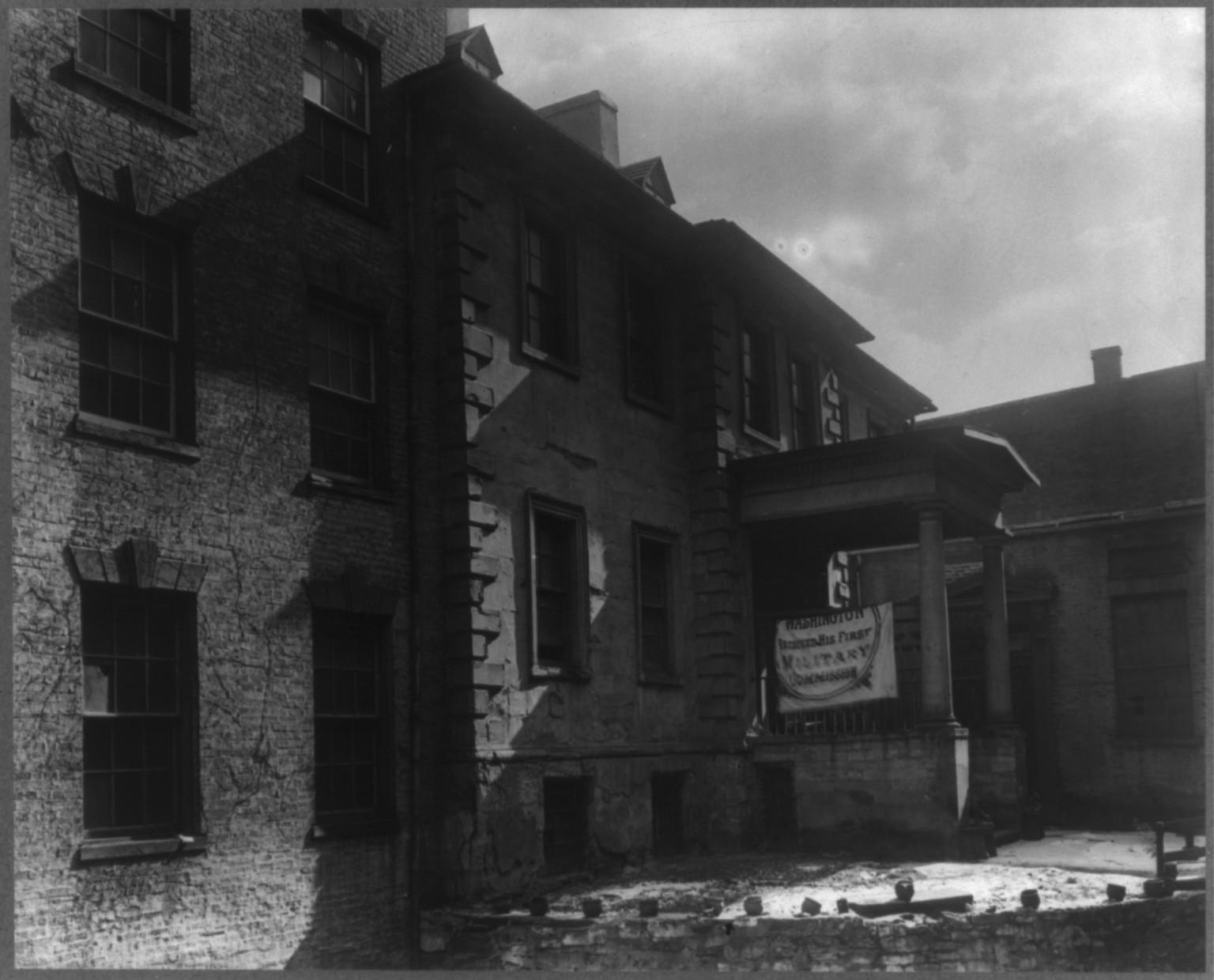 John Carlyle House, Alexandria, Va. (built 1752), 1910 — historic photograph