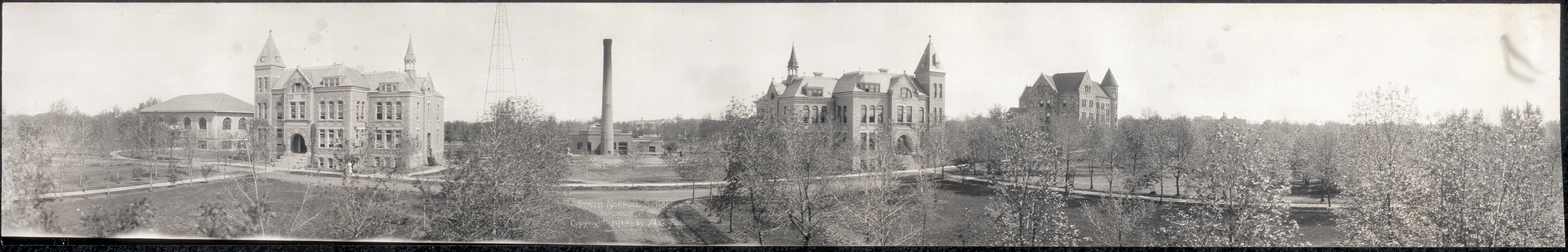 State Normal School, Madison, South Dakota, 1914, 1914 — historic image