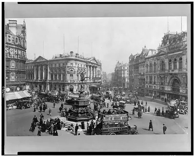 [Piccadilly Circus, London, England]