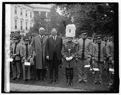 Hoover & Drury High School Band, 5/9/29