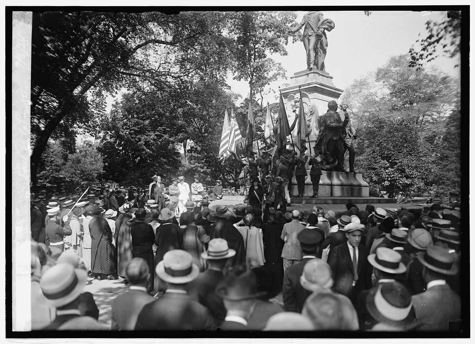 167th Anniversary of birth of LaFayette, 9/6/24, [19]24 September 6. — historic photograph